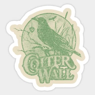 COLTER WAL PAPER//Green solid style Sticker